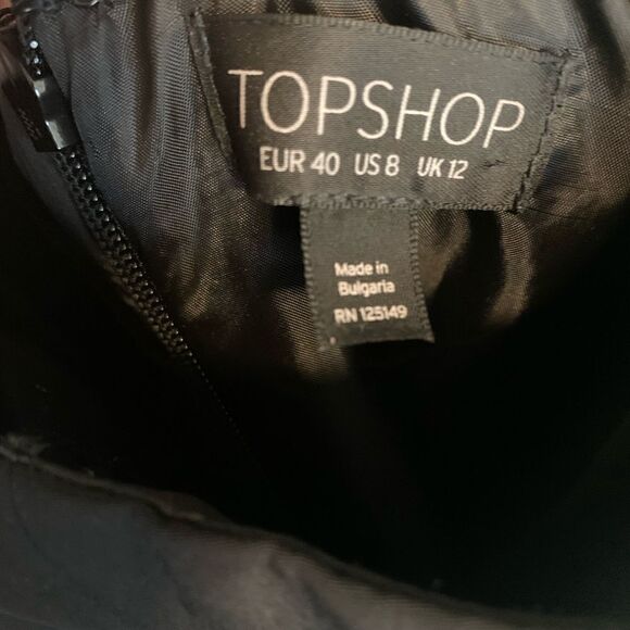 Topshop Chain Loop Lace Prom Dress - Picture 6 of 9